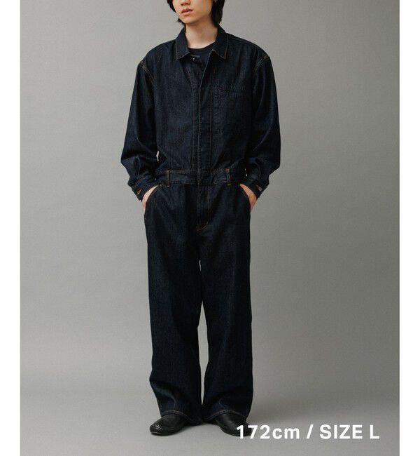 ADAM ET ROPE'「デニム オールインワン / ADAM ET ROPE' JEANS -IS-O-」|オールインワン|