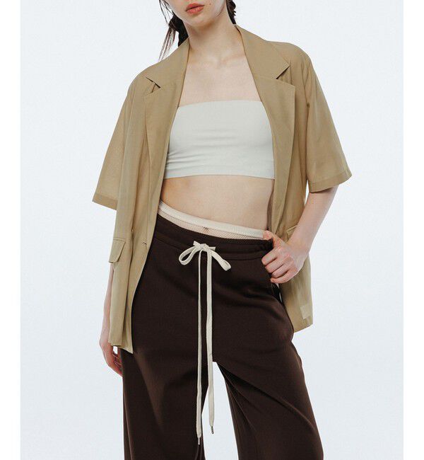 ADAM ET ROPE'「【EMOELLE】チューブトップ」|チューブトップ|