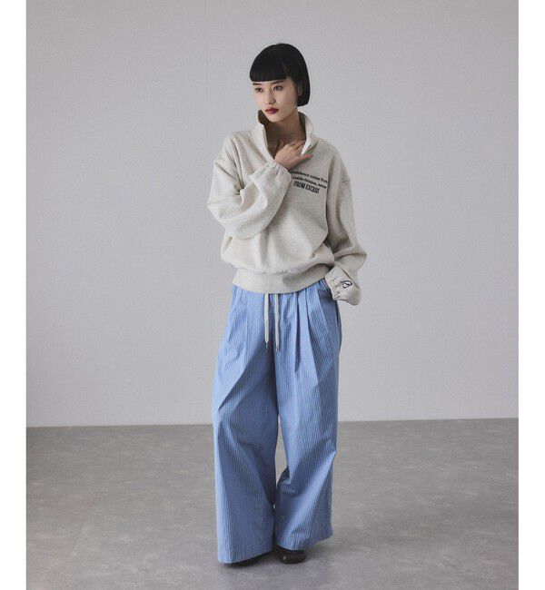 ADAM ET ROPE'「シャツスラックス」|スラックス|