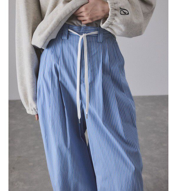 ADAM ET ROPE'「シャツスラックス」|スラックス|