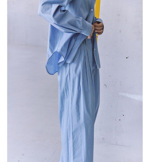 ADAM ET ROPE'「シャツスラックス」|スラックス|