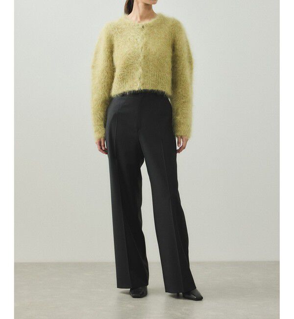 ADAM ET ROPE'「【EMOELLE】センタープレススラックス」|スラックス|