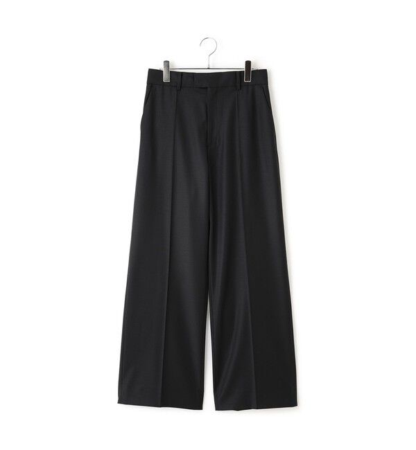 ADAM ET ROPE'「【EMOELLE】センタープレススラックス」|スラックス|