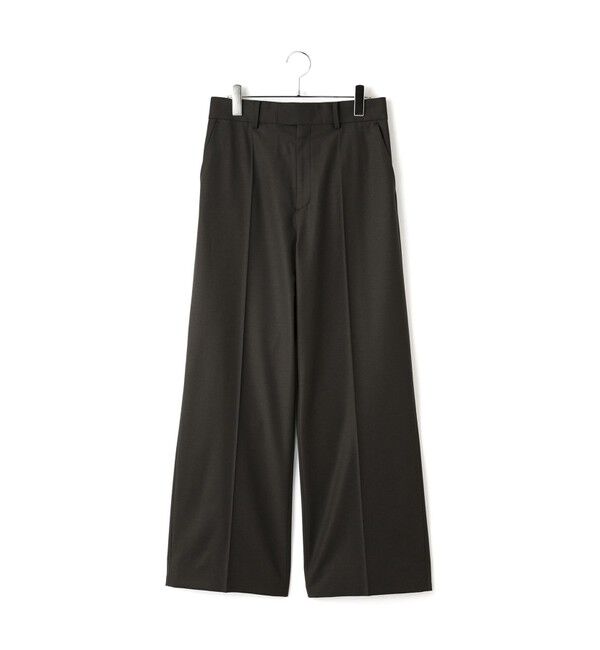 ADAM ET ROPE'「【EMOELLE】センタープレススラックス」|スラックス|