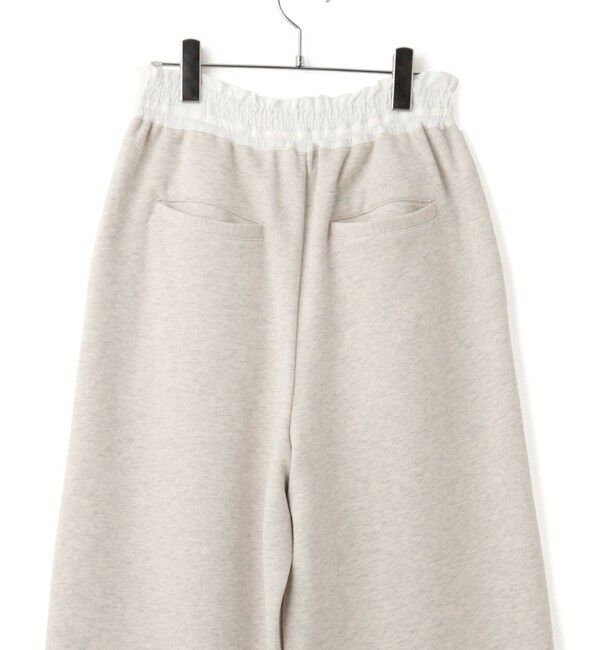 ADAM ET ROPE'「コンビウエストスウェットイージーパンツ」|チノ|