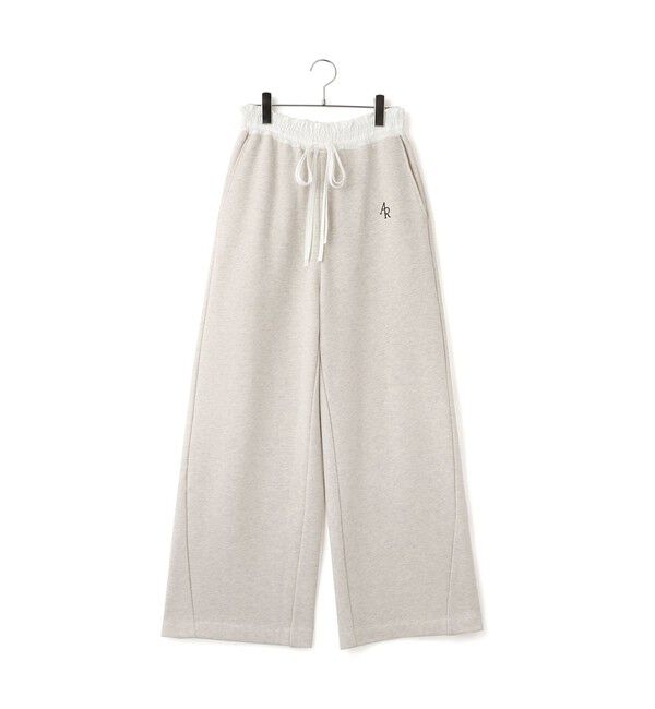 ADAM ET ROPE'「コンビウエストスウェットイージーパンツ」|チノ|