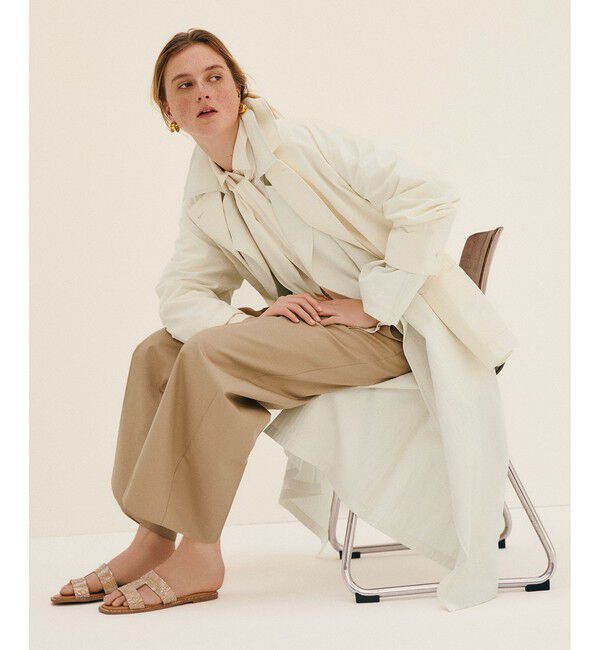 ADAM ET ROPE'「リラックスライトトレンチコート」|トレンチコート|