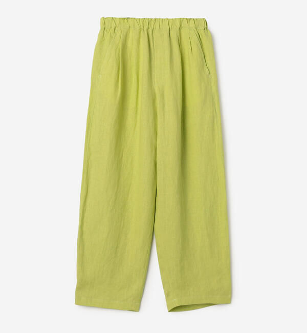 ORCIVAL「ORCIVAL | リネン イージーパンツ WOMEN」|チノ|YELLOW