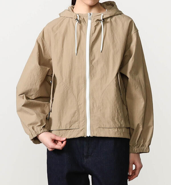 ORCIVAL「ORCIVAL | ナイロンタフタ ジップアップマウンテンジャケット WOMEN」|テーラードジャケット|BEIGE