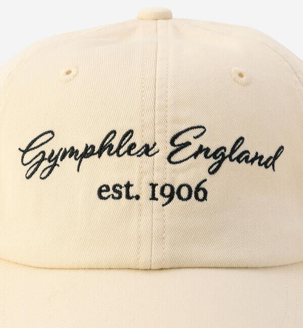  「Gymphlex | コットンチノ ロゴキャップ UNISEX」|キャップ・キャスケット|