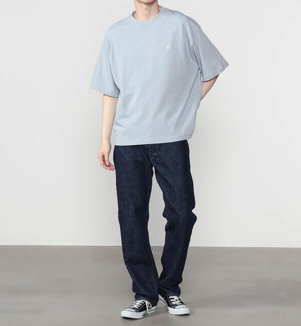 GYMPHLEX「Gymphlex | シルケットコットン クルーネックTシャツ MEN」|Tシャツ・カットソー|