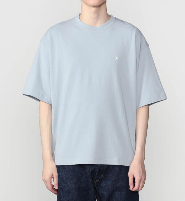 GYMPHLEX「Gymphlex | シルケットコットン クルーネックTシャツ MEN」|Tシャツ・カットソー|