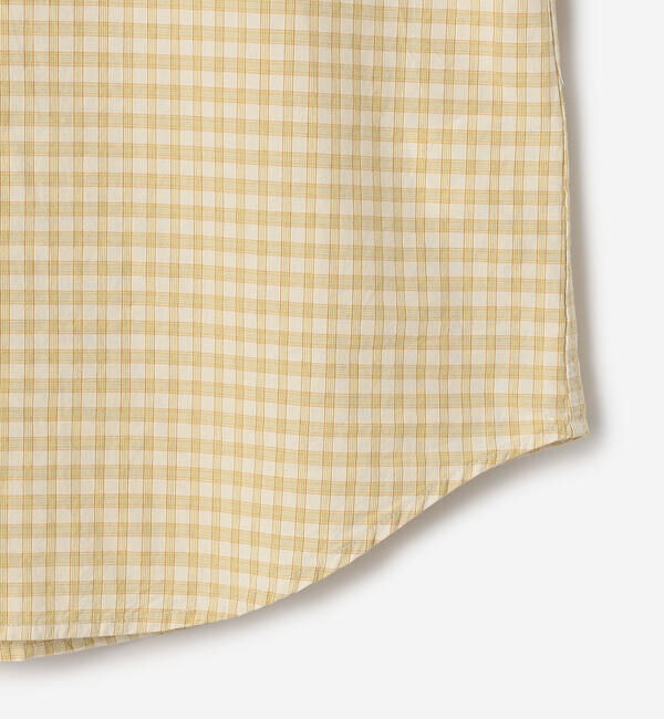 GYMPHLEX「Gymphlex | コットンタイプライター フレンチスリーブシャツ WOMEN」|シャツ・ブラウス|