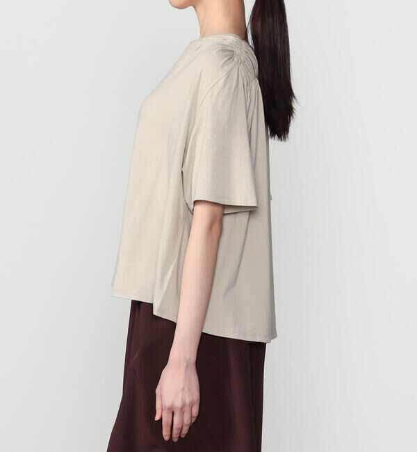  「WALANCE | ナチュラルダイ ミントジャージーTシャツ WOMEN」|Tシャツ・カットソー|