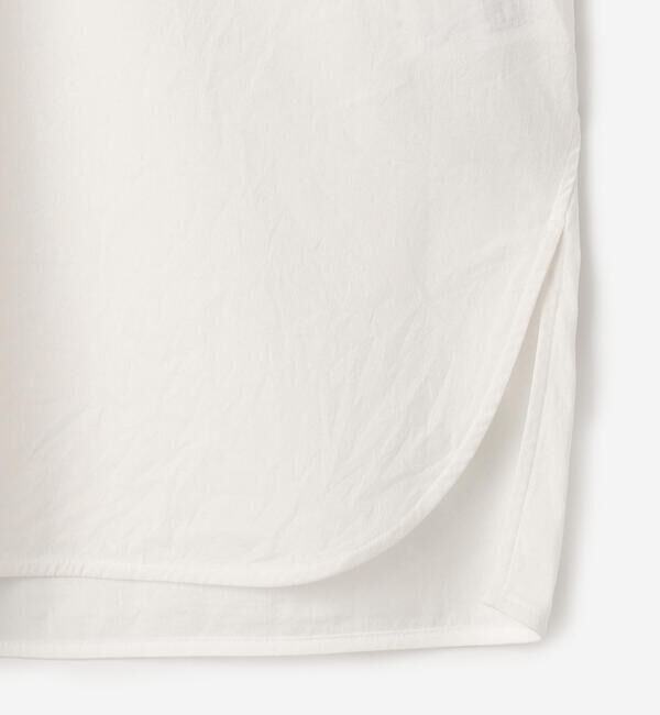  「TICCA | 〈別注〉 スクエア 半袖ダブルカフスシャツ WOMEN」|シャツ・ブラウス|