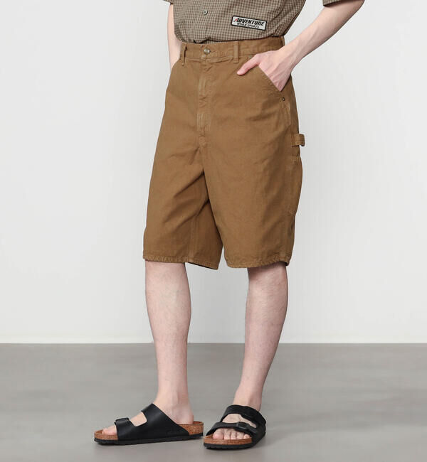  「orSlow | 〈別注〉 DAD'S FIT OXFORD PAINTER SHORTS BROWN MEN」|その他|