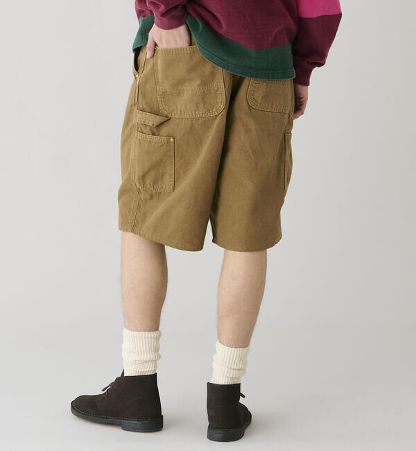  「orSlow | 〈別注〉 DAD'S FIT OXFORD PAINTER SHORTS BROWN MEN」|その他|