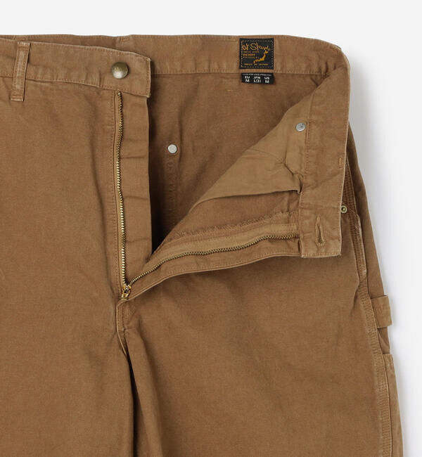  「orSlow | 〈別注〉 DAD'S FIT OXFORD PAINTER SHORTS BROWN MEN」|その他|