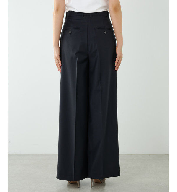 Drawing Numbers「【Drawing Numbers】センタープレスワイドパンツ」|チノ|