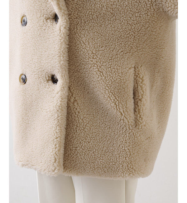 THE PAUSE「【THE PAUSE】ボアダブルコート」|その他|