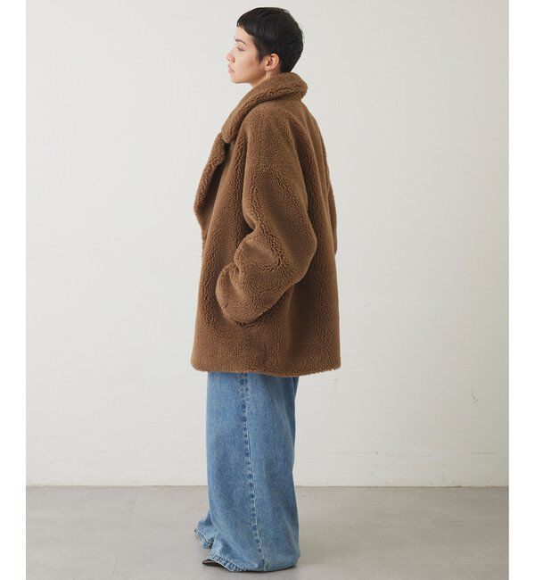 THE PAUSE「【THE PAUSE】ボアダブルコート」|その他|