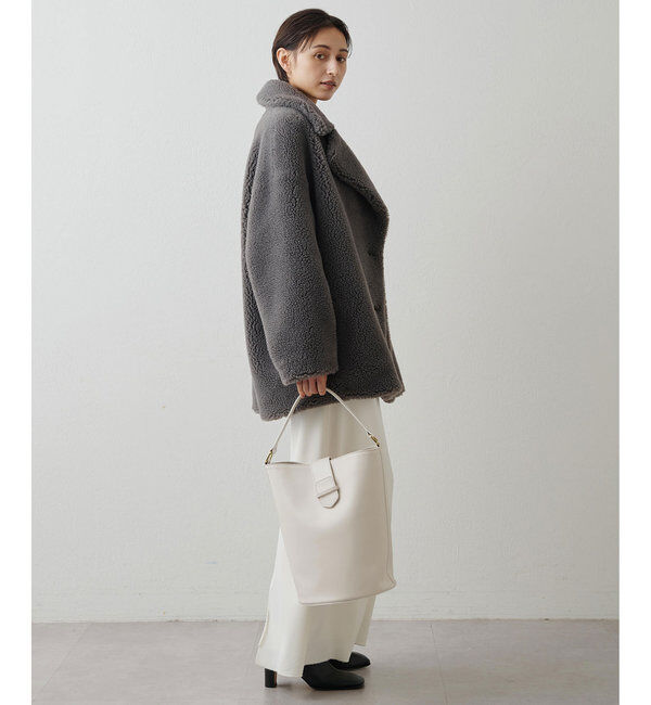 THE PAUSE「【THE PAUSE】ボアダブルコート」|その他|