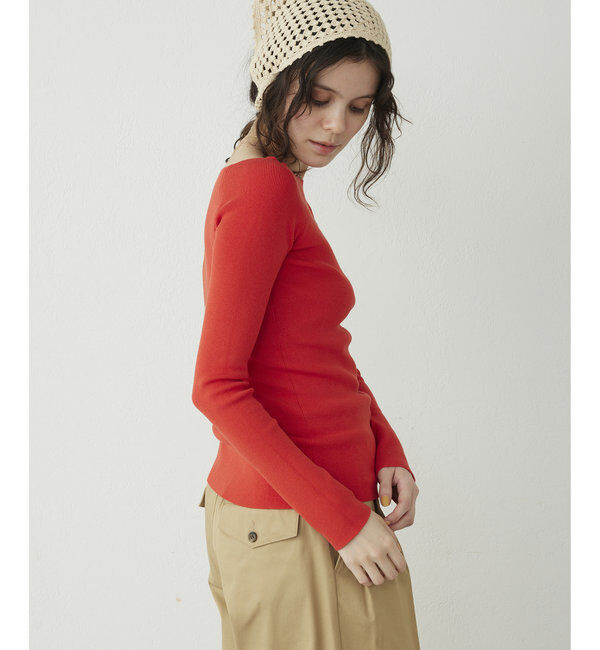 THE PAUSE「【THE PAUSE】オフショルニットプルオーバー」|ニット・セーター|