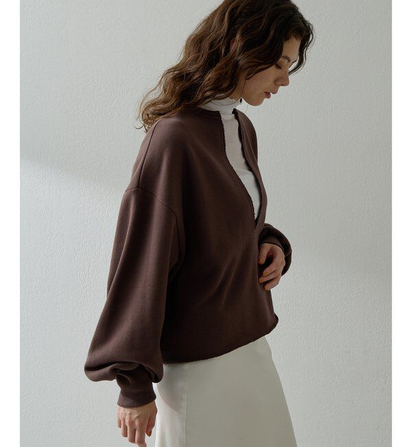  「スウェットVネックプルオーバー２」|Tシャツ・カットソー|