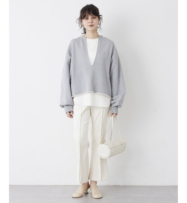  「スウェットVネックプルオーバー２」|Tシャツ・カットソー|