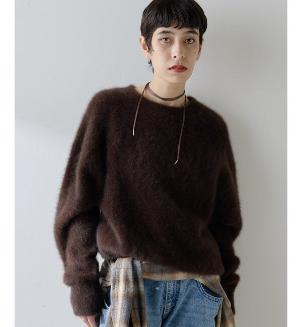  「ファークルーネックプルオーバー」|ニット・セーター|