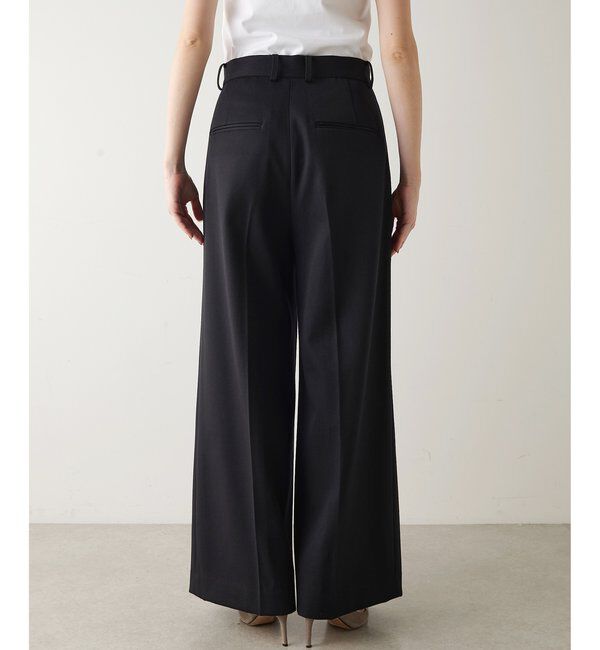  「ワイドタックパンツ」|チノ|