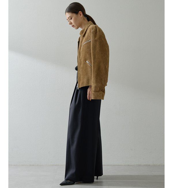  「ワイドタックパンツ」|チノ|