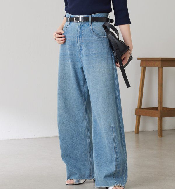  「【累計販売2.５万本】ブルージュデニム」|デニム|