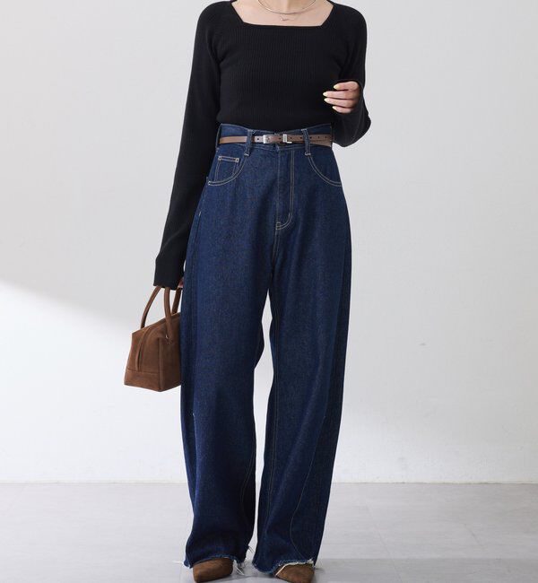  「【累計販売2.５万本】ブルージュデニム」|デニム|