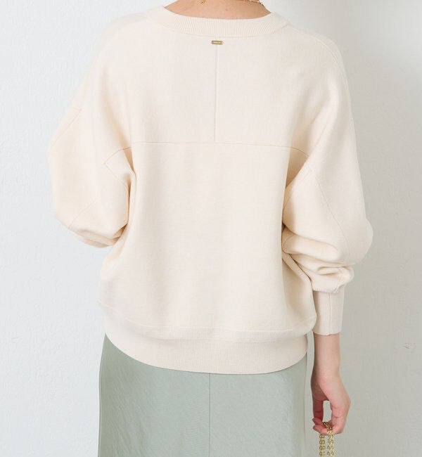  「《総売上数1.6万枚突破！》ジップスウェットライクニット」|ニット・セーター|