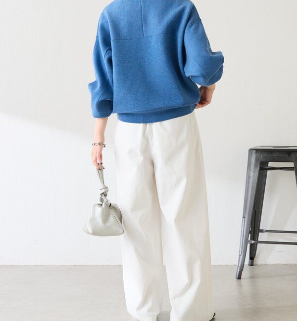  「《総売上数1.6万枚突破！》ジップスウェットライクニット」|ニット・セーター|