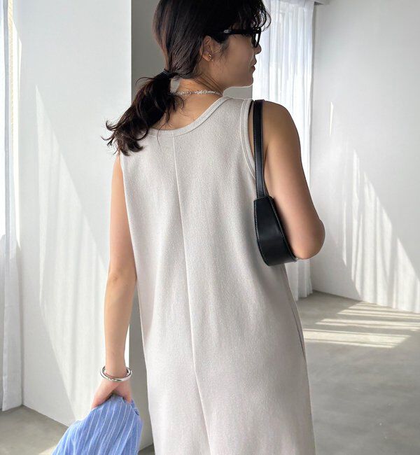  「【全骨格細見え】ブークレーダンボールタンクワンピース」|ワンピース|