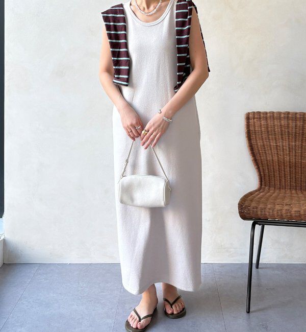  「【全骨格細見え】ブークレーダンボールタンクワンピース」|ワンピース|