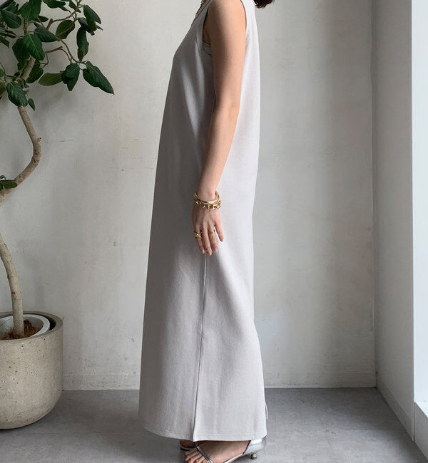  「【全骨格細見え】ブークレーダンボールタンクワンピース」|ワンピース|