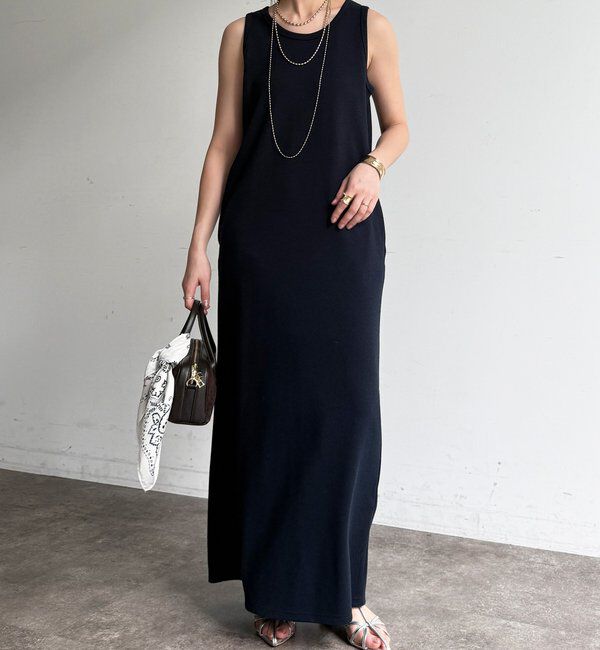  「【全骨格細見え】ブークレーダンボールタンクワンピース」|ワンピース|