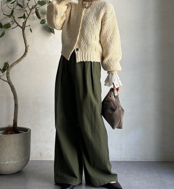  「ローゲージニットカーディガン」|カーディガン|