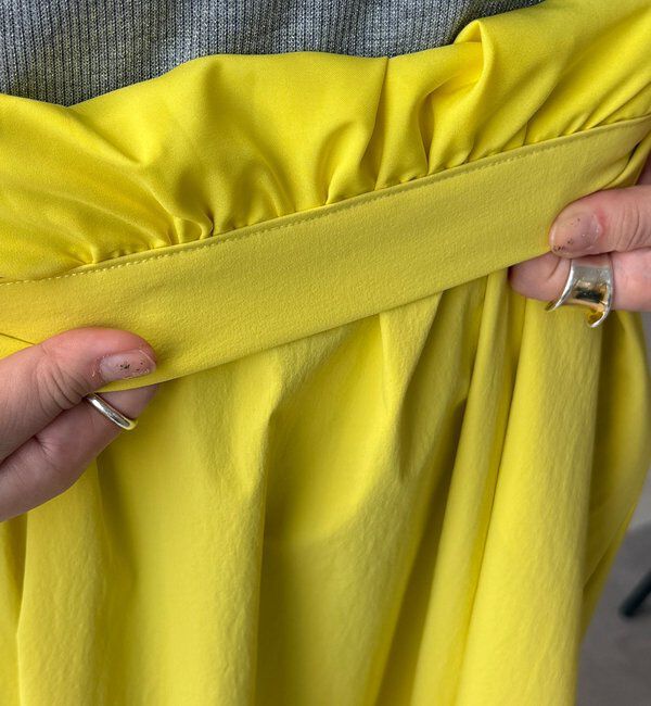  「【WEB限定】ギャザーフレアスカート」|スカート|