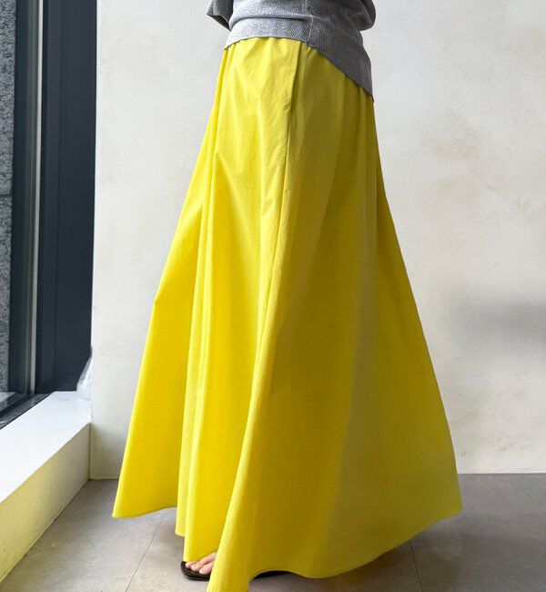  「【WEB限定】ギャザーフレアスカート」|スカート|