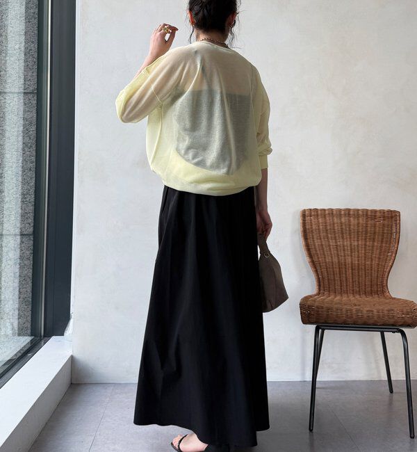  「【WEB限定】ギャザーフレアスカート」|スカート|