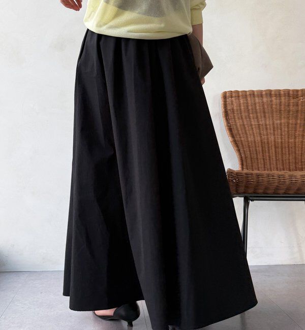  「【WEB限定】ギャザーフレアスカート」|スカート|