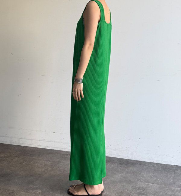  「【WEB限定】前後2WAYリブタンクワンピース」|ワンピース|