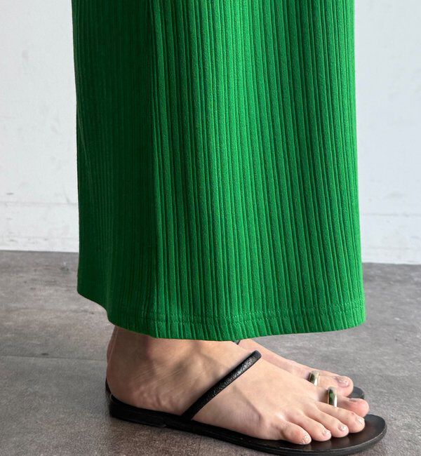  「【WEB限定】前後2WAYリブタンクワンピース」|ワンピース|