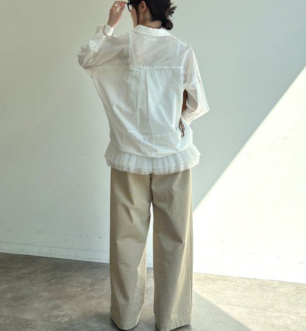  「シアーリネンスキッパーシャツ」|シャツ・ブラウス|