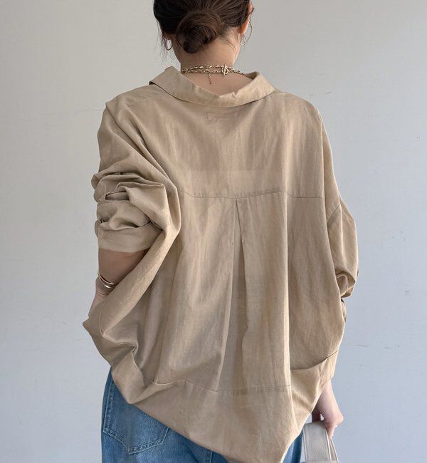  「シアーリネンスキッパーシャツ」|シャツ・ブラウス|