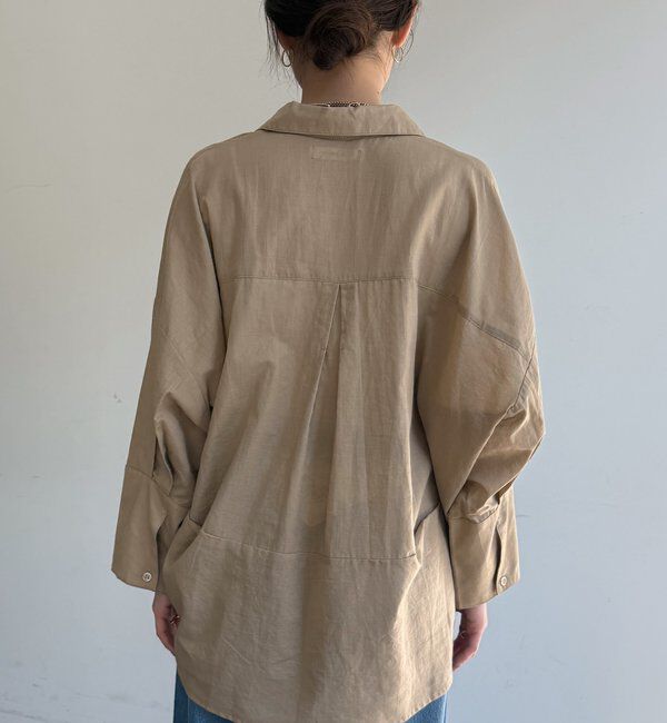  「シアーリネンスキッパーシャツ」|シャツ・ブラウス|